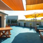 Consejos para combinar toldos y sombrillas en un mismo espacio