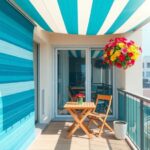 Toldos para balcones estrechos: trucos para ganar sombra